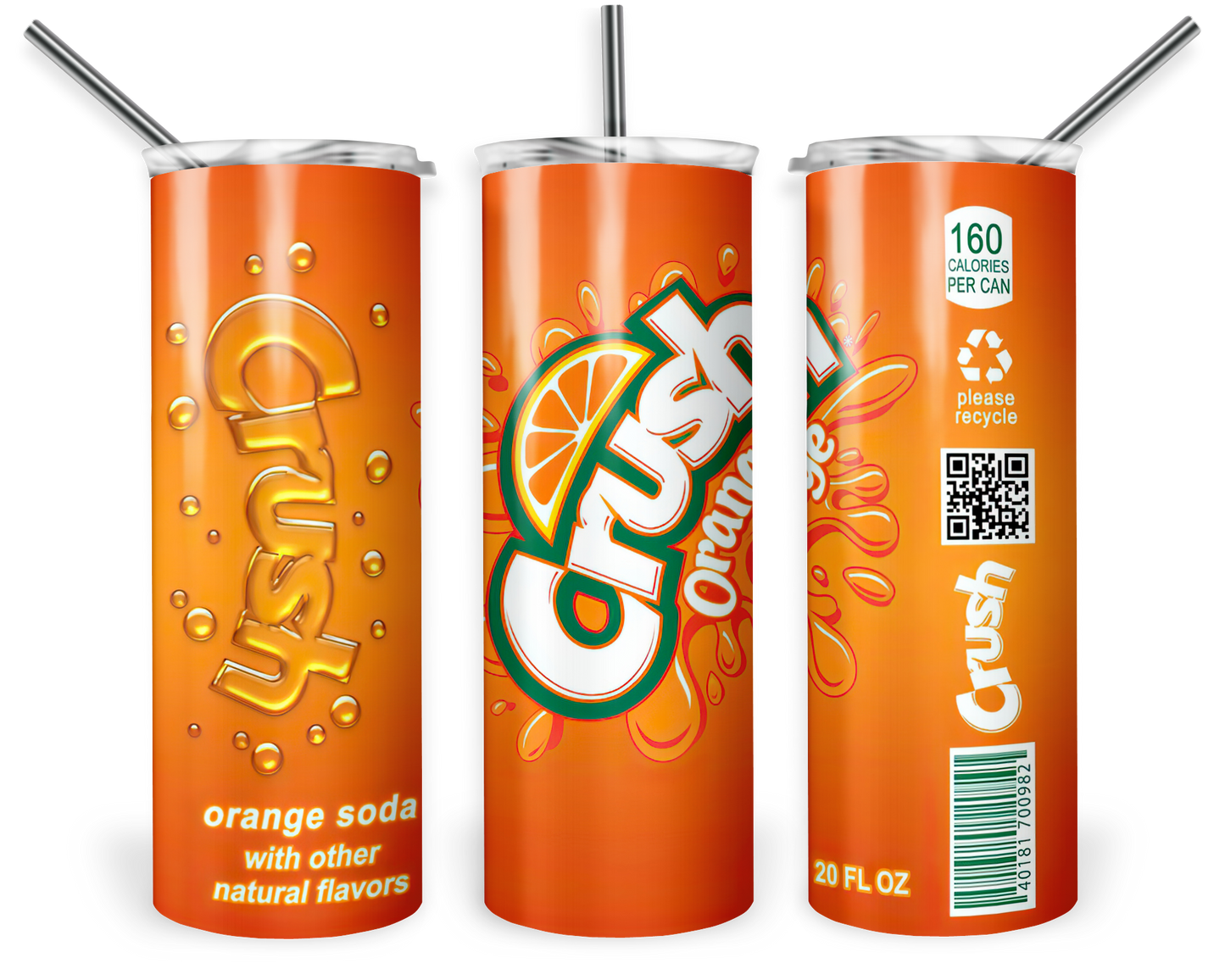 20 oz. Tumbler customized with your design