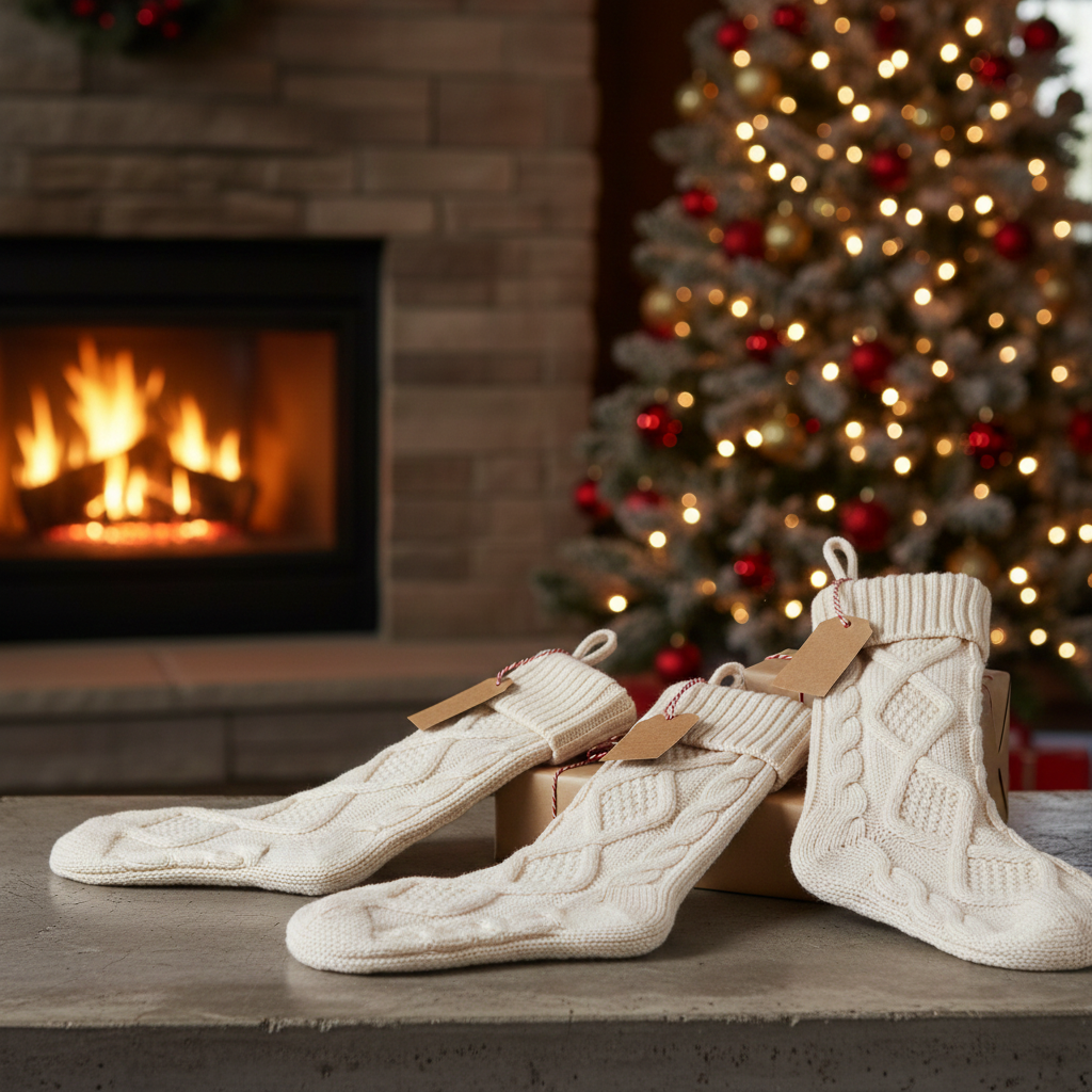 Custom Embroidered Christmas Stockings