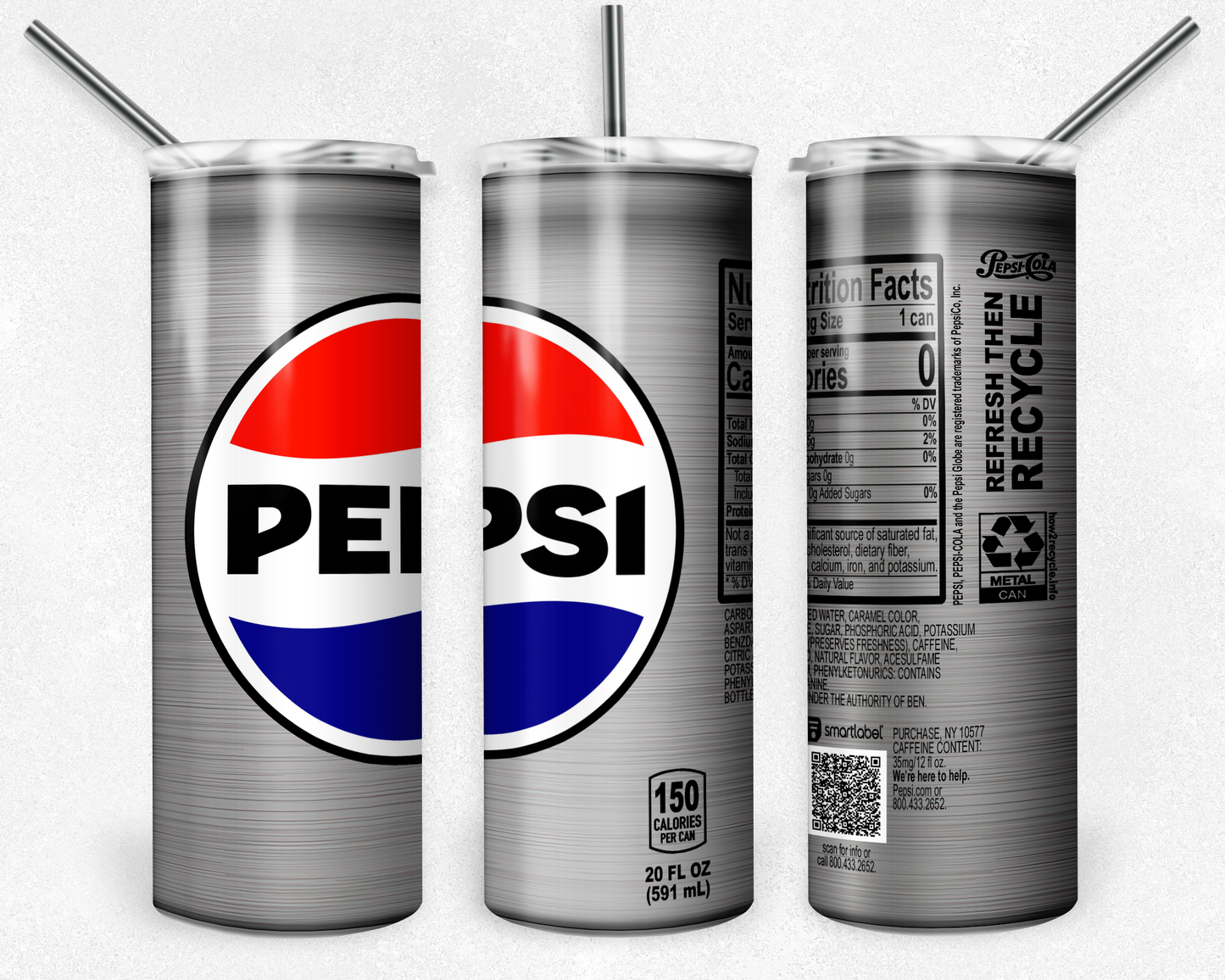 20 oz. Tumbler customized with your design
