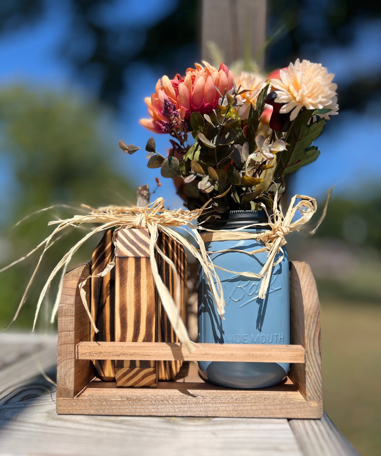 Decorative Wood Caddy