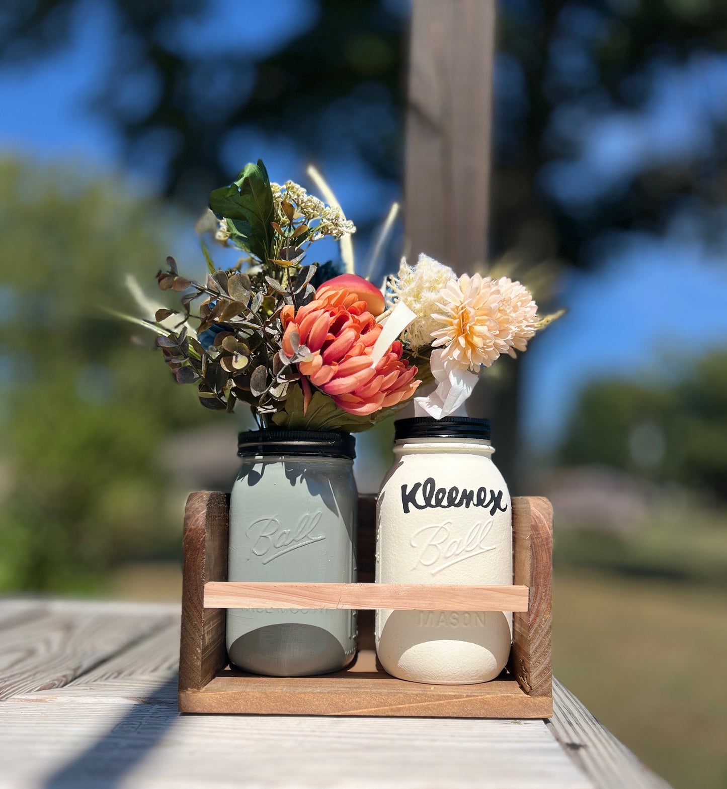 Decorative Wood Caddy