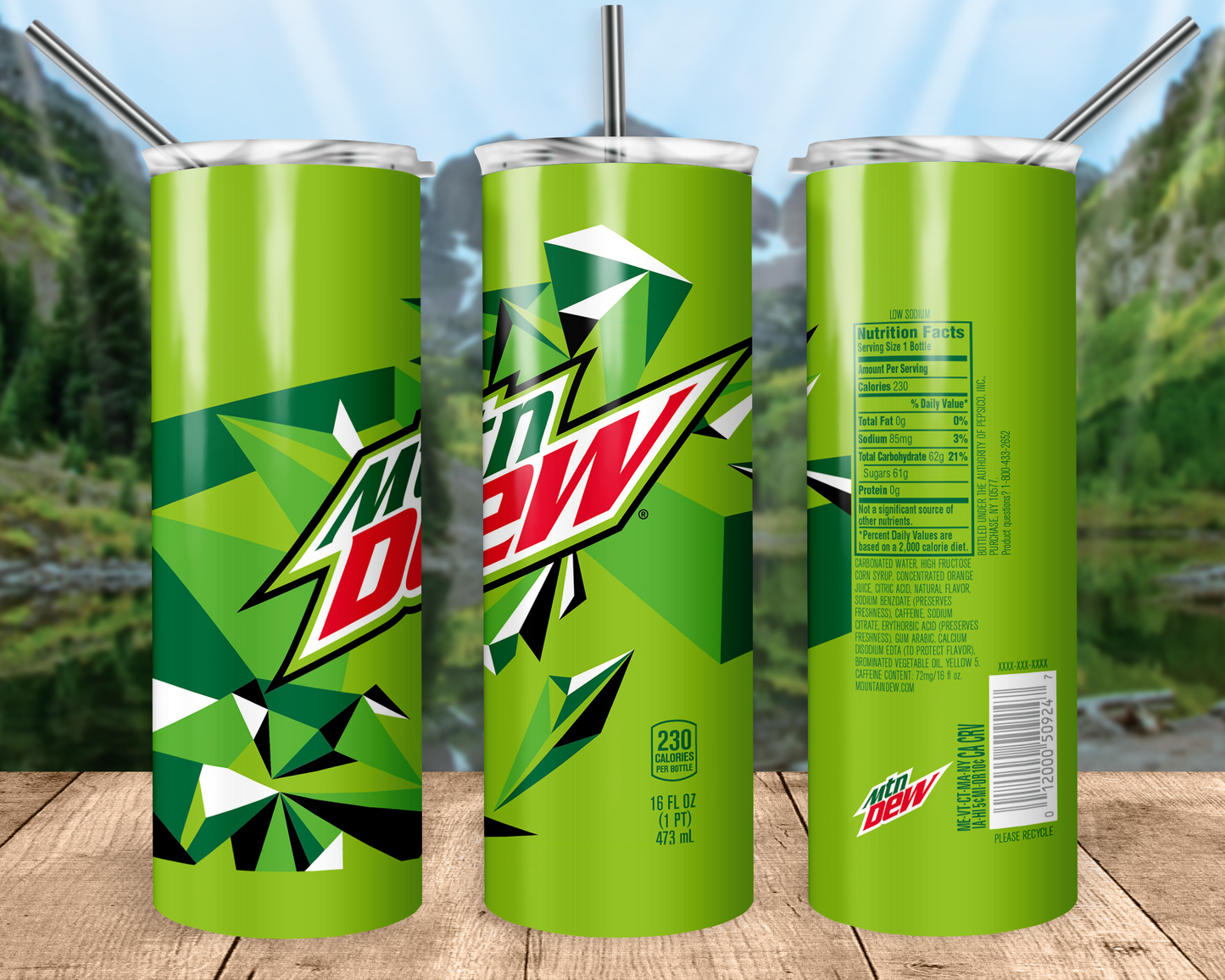 20 oz. Tumbler customized with your design