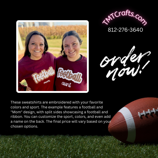 Custom Team Sweatshirts (starting at $35)