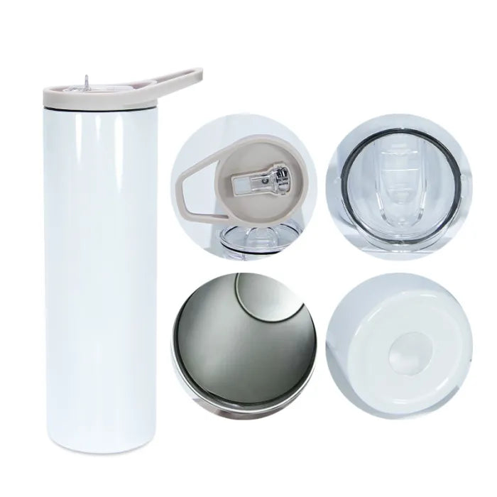 20 oz. Insulated Tumbler with Mauve Leak-Resistant Lid