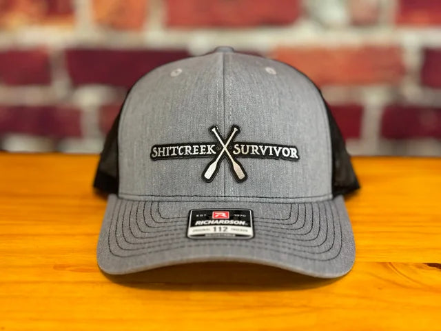 Richardson 112 Trucker Hats - with customized Leatherette Patch