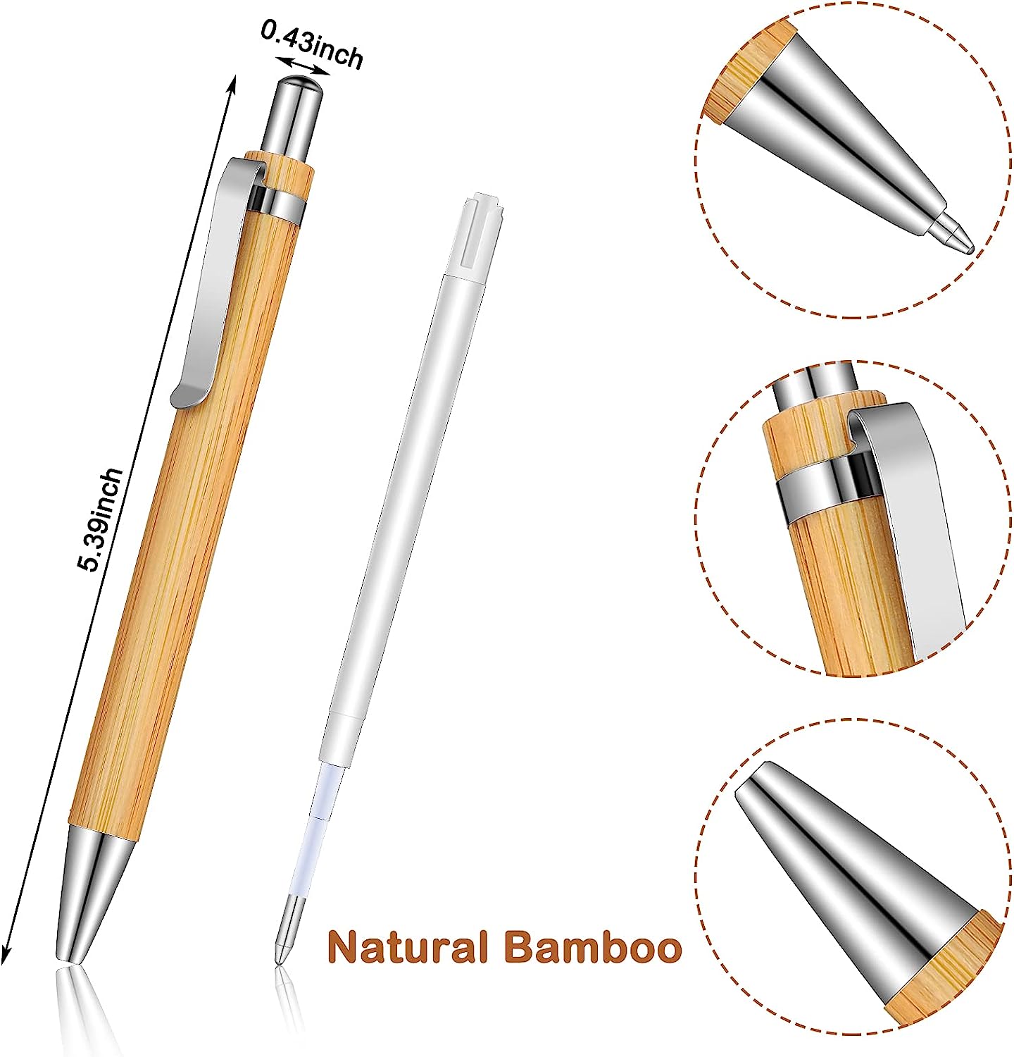 Retractable Ballpoint Pen (Black Ink)