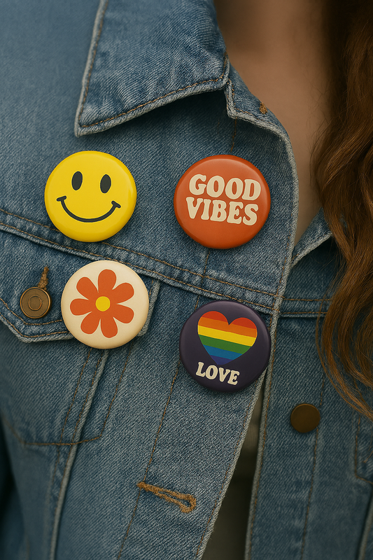 2.25" Custom Button Pins