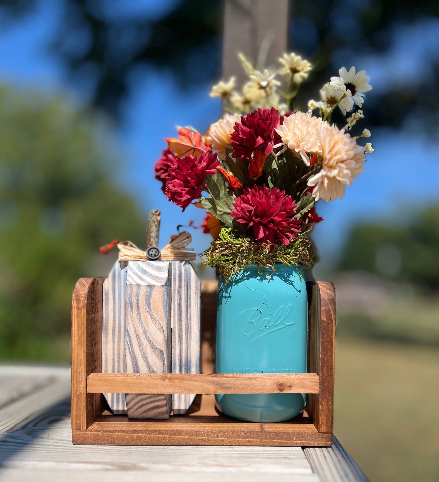 Decorative Wood Caddy
