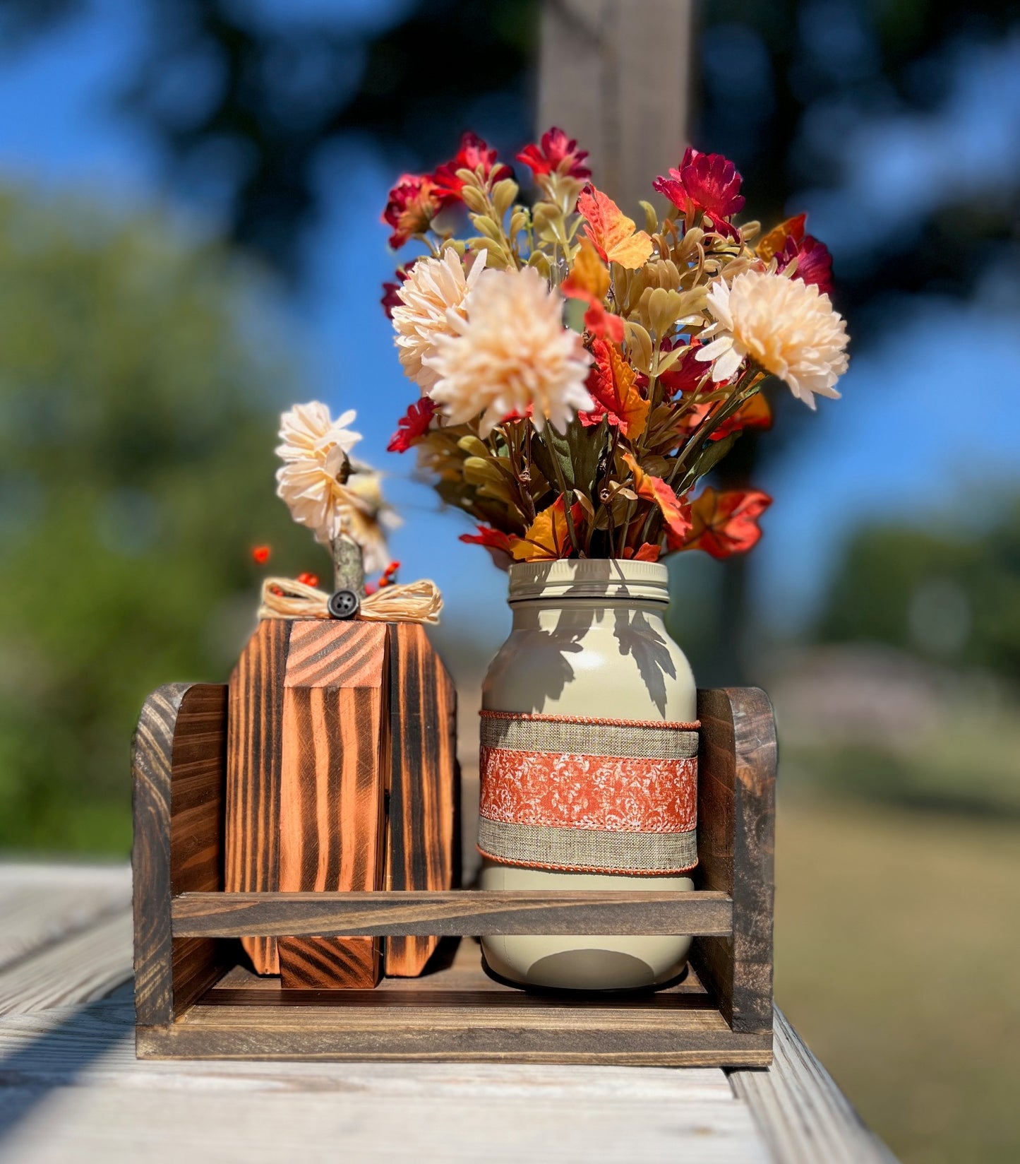Decorative Wood Caddy