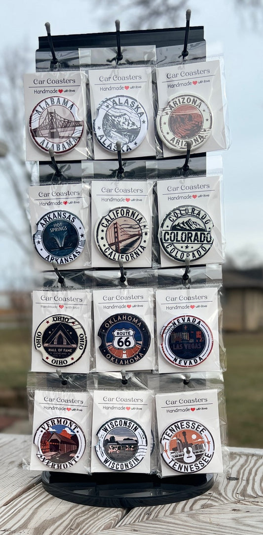 Car Coaster Singles