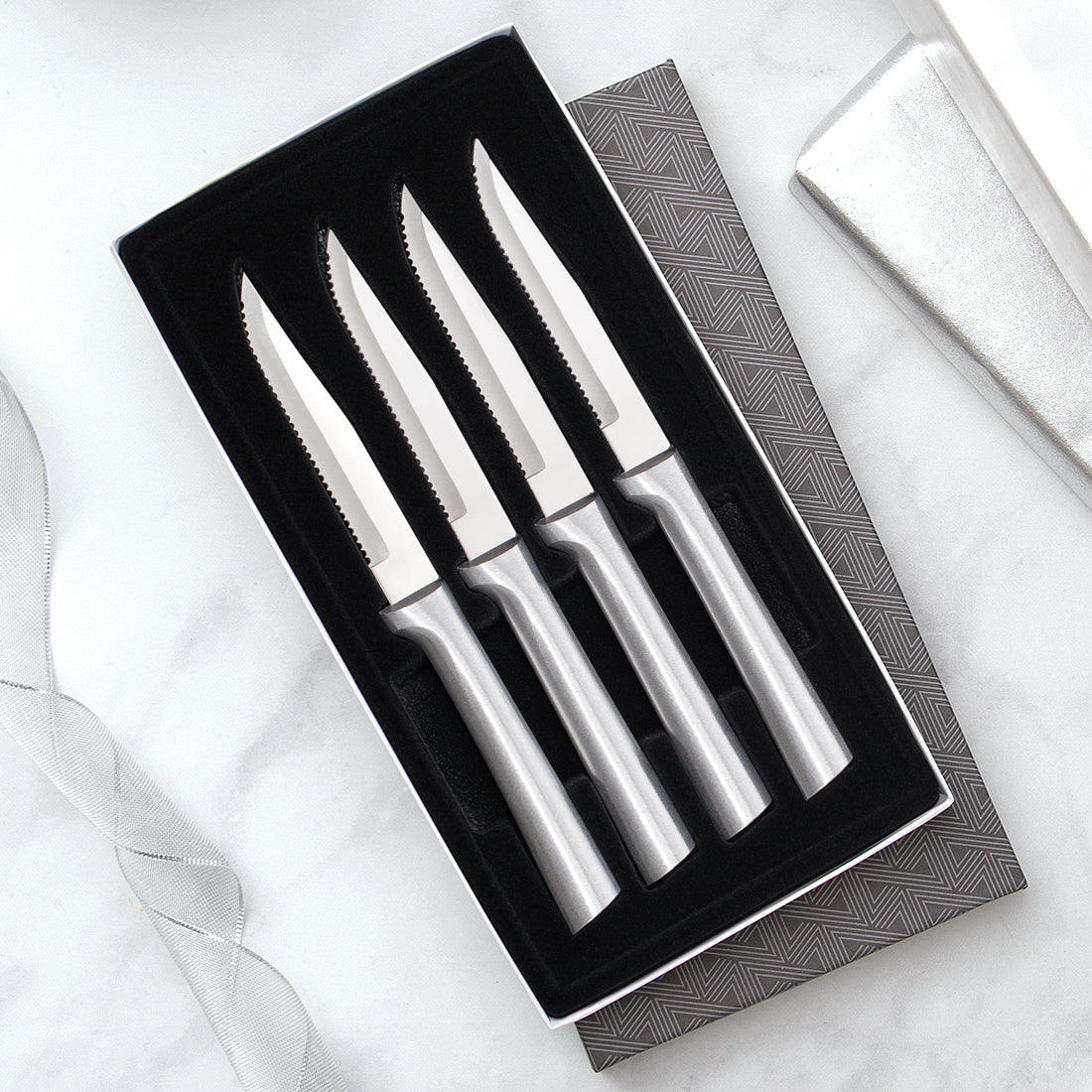 RADA Cutlery - Four Serrated Steak Knives Gift Set