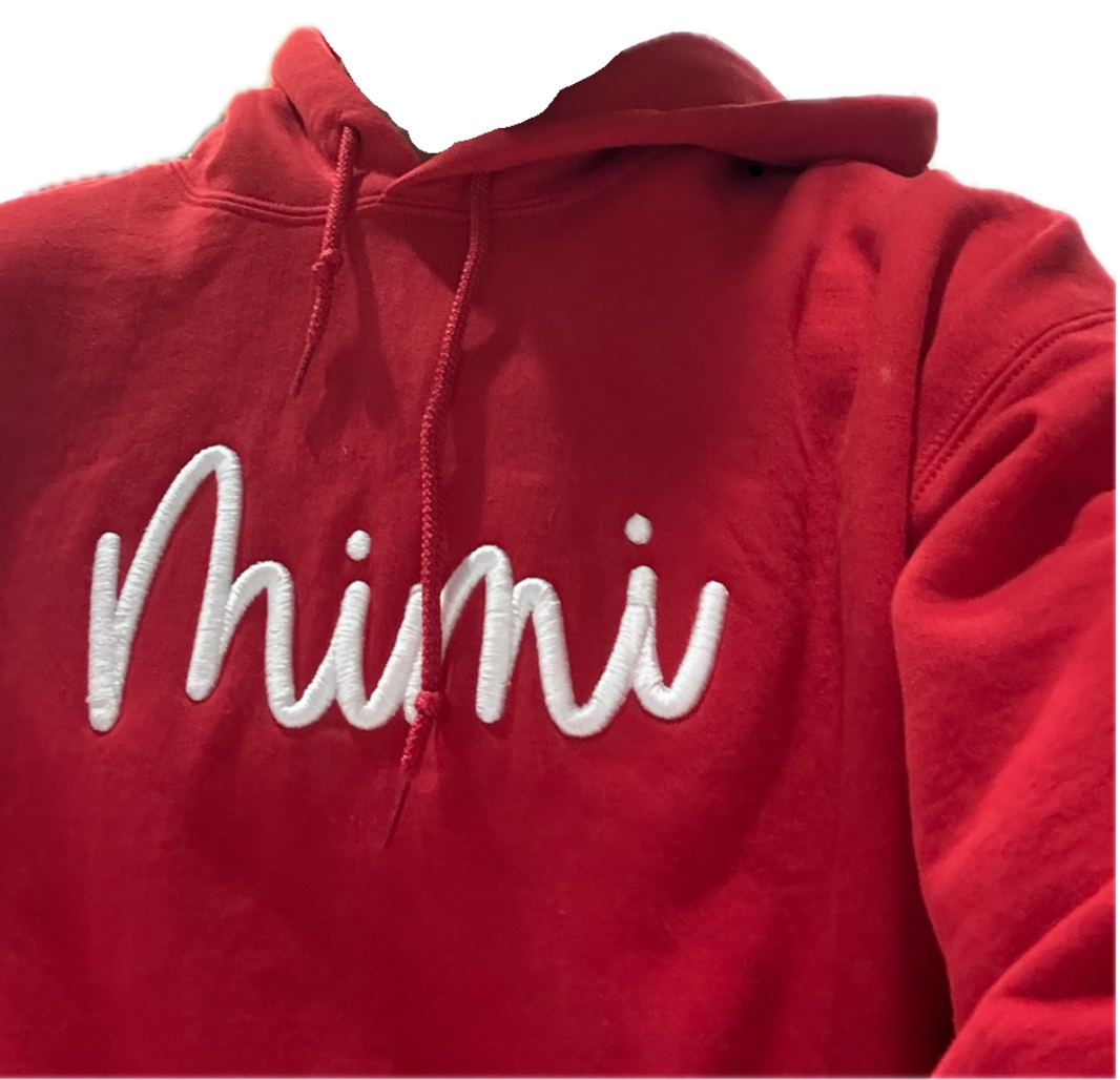 Customized Embroidered Hoodie