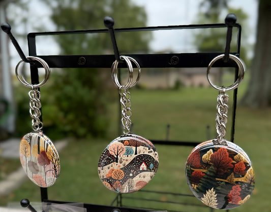 Button Keychains