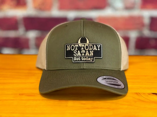 Richardson 112 Trucker Hats - with customized Leatherette Patch