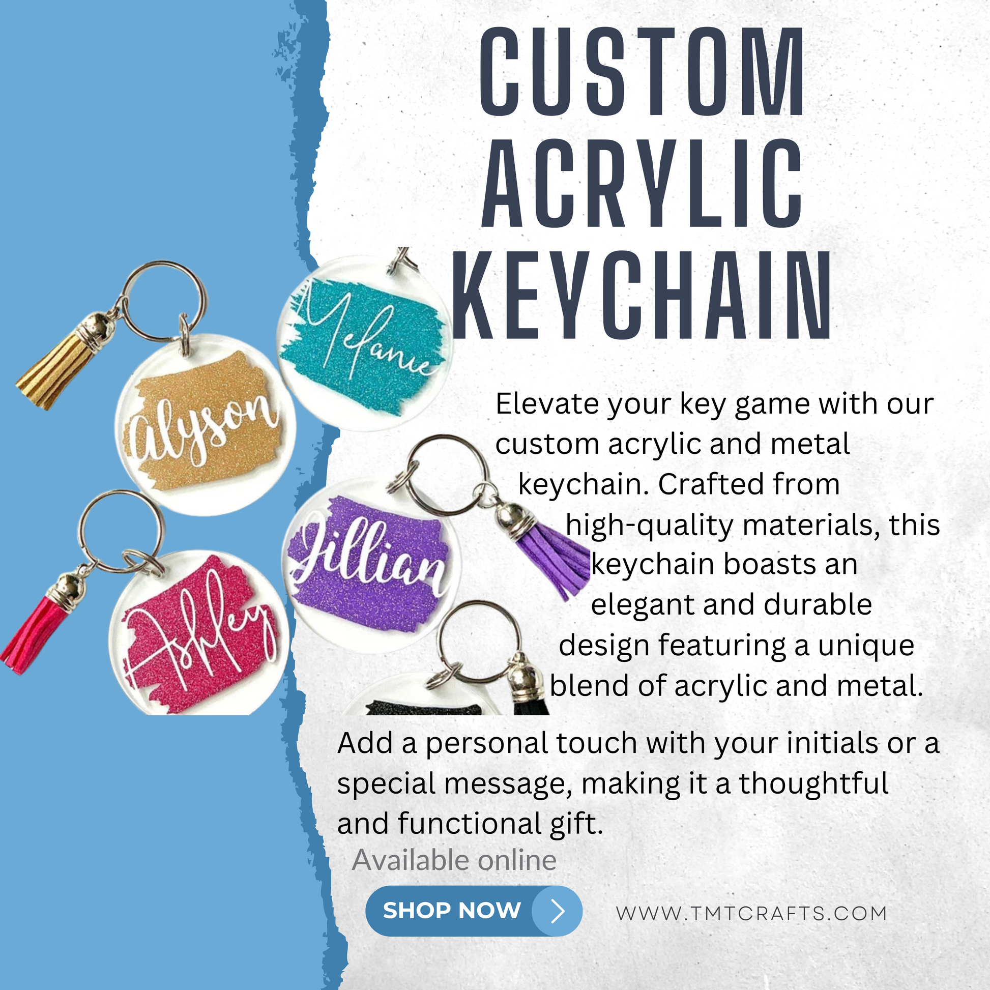 Acrylic Keychain – TMT Crafts - Main Image