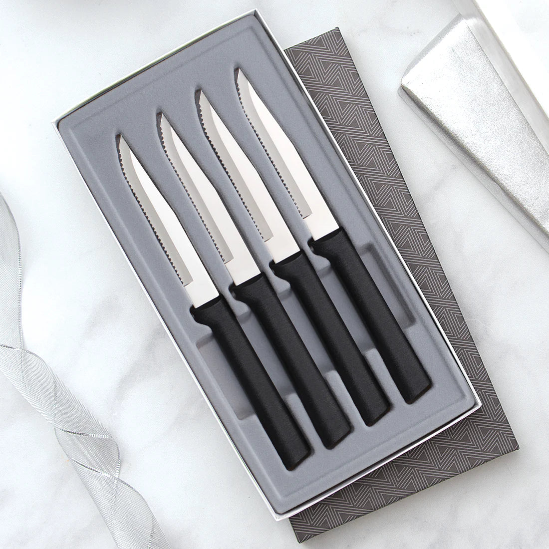RADA Cutlery - Four Serrated Steak Knives Gift Set